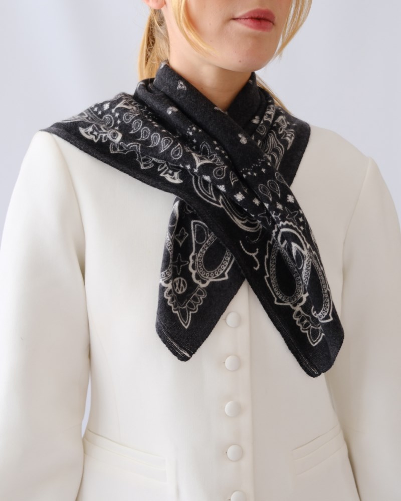 LESCARF Scarf paisley cashmere halsdukar & sjalar dam – bild 2