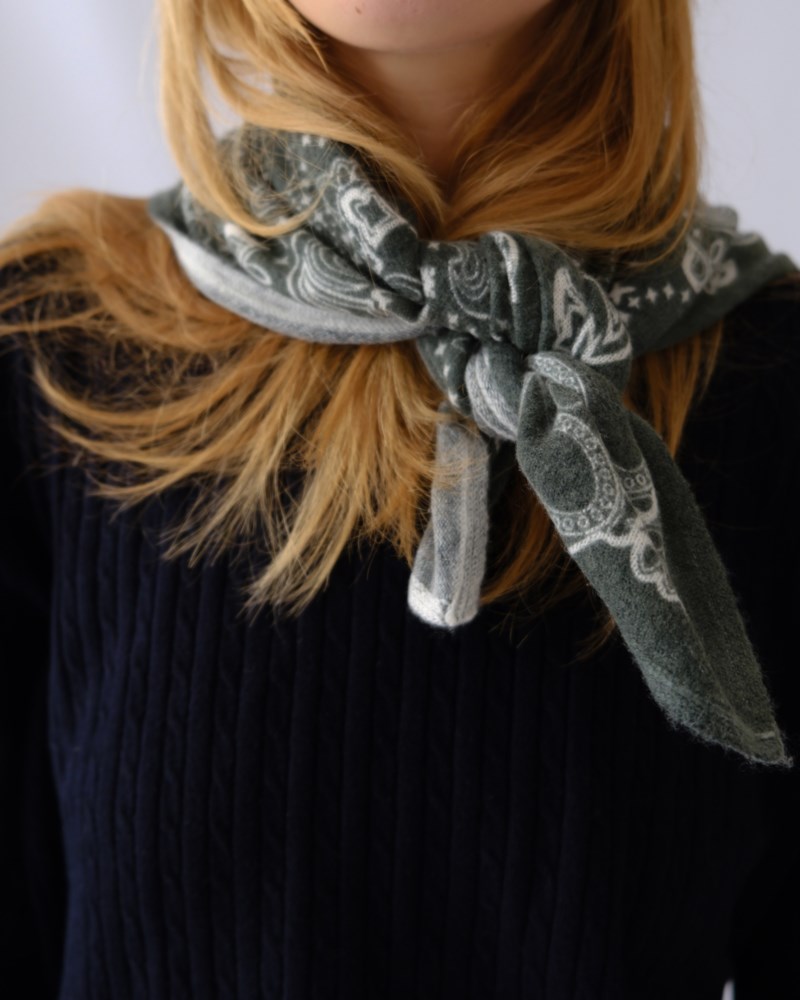LESCARF Scarf paisley cashmere halsdukar & sjalar dam – bild 3