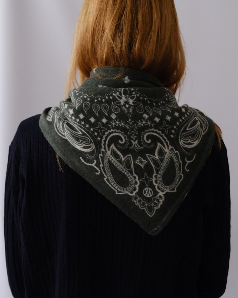 LESCARF Scarf paisley cashmere halsdukar & sjalar dam – bild 4
