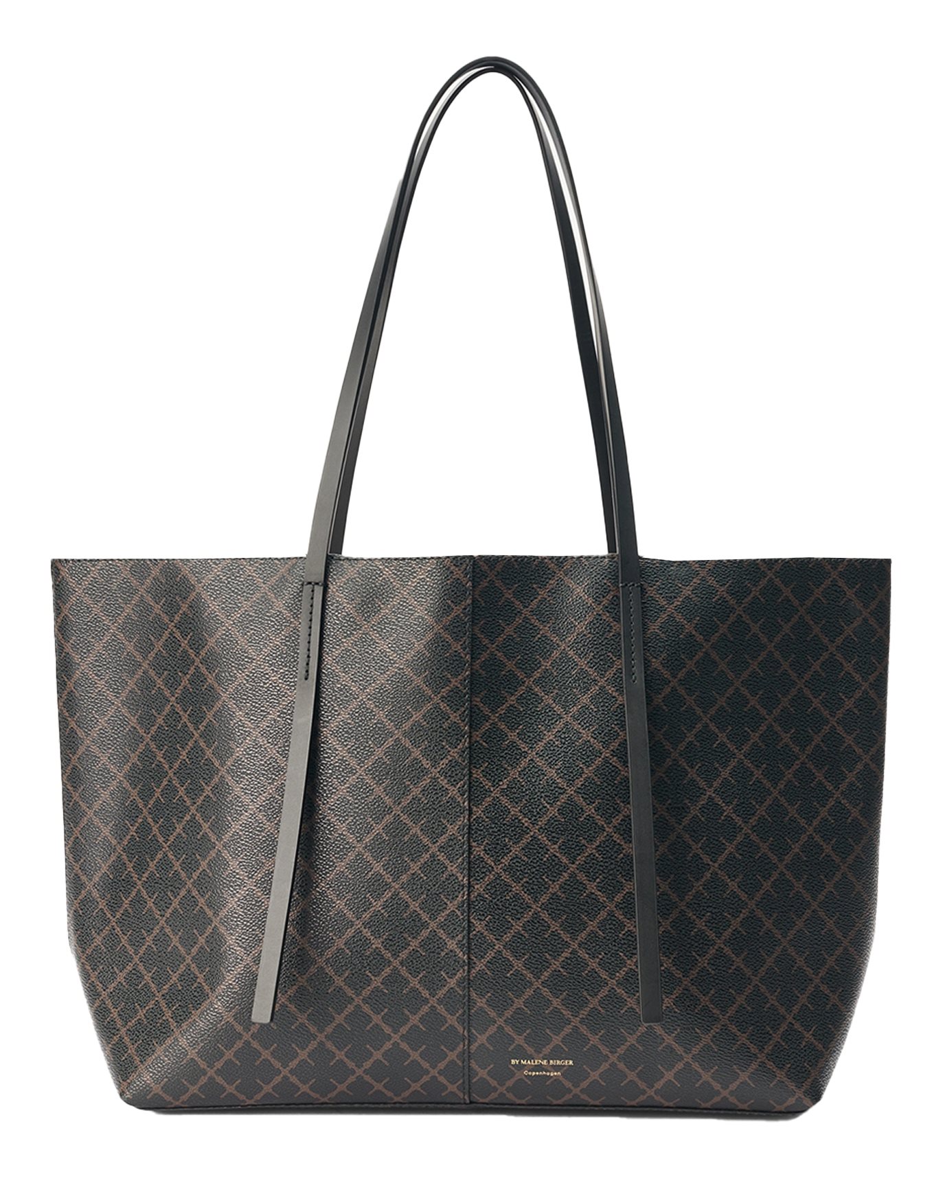 By Malene Birger Tote Bag Abigail Dark Chokolate NK by-malene-birger-tote-bag-abigail-dark-chokolate-nk