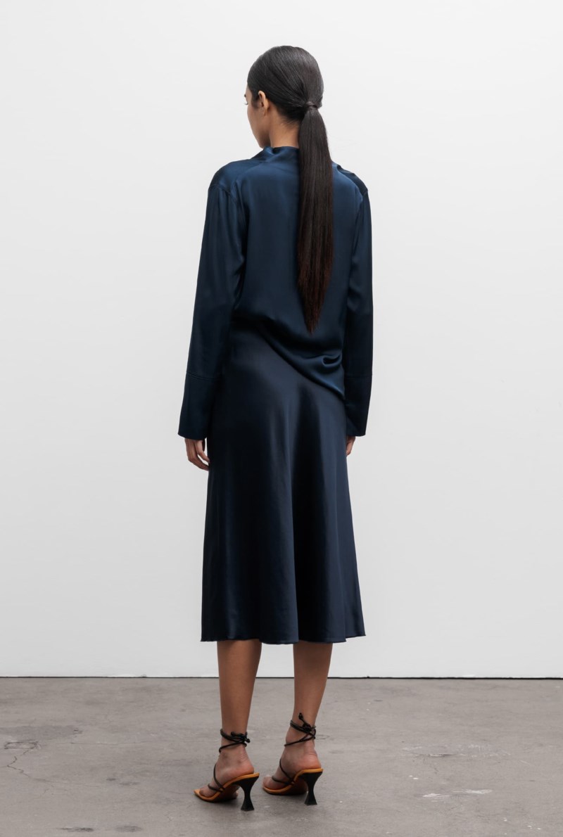 Blus ayumi midnight blue 4