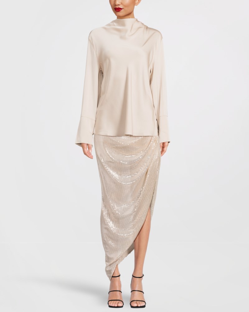 Blus ayumi midnight blue 2