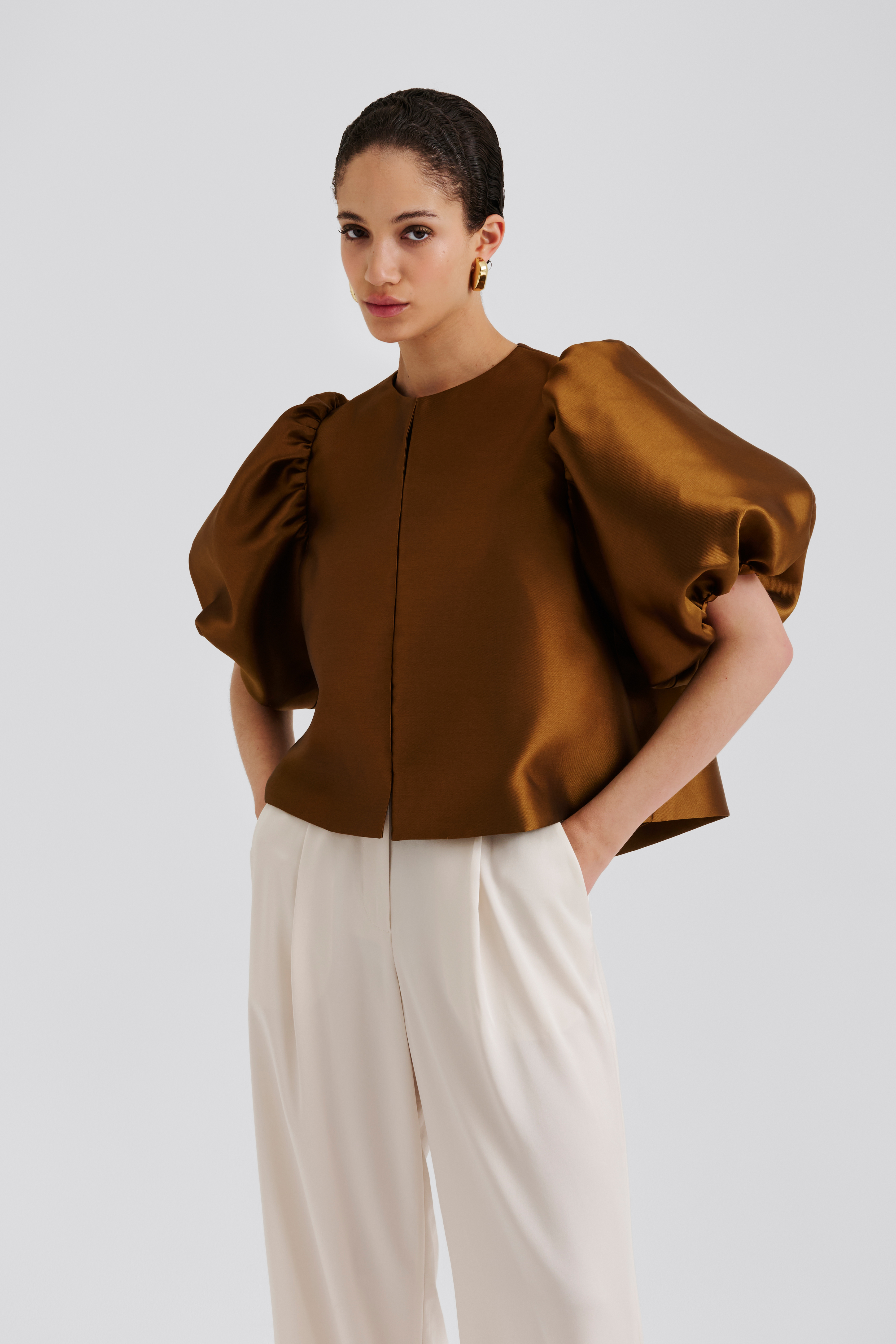 Malina Dress - Soft Amber main image 1