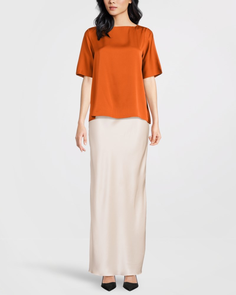 Blus yoli orange 2