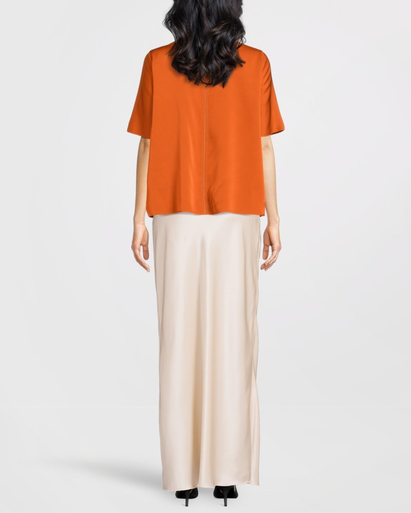 Blus yoli orange 4
