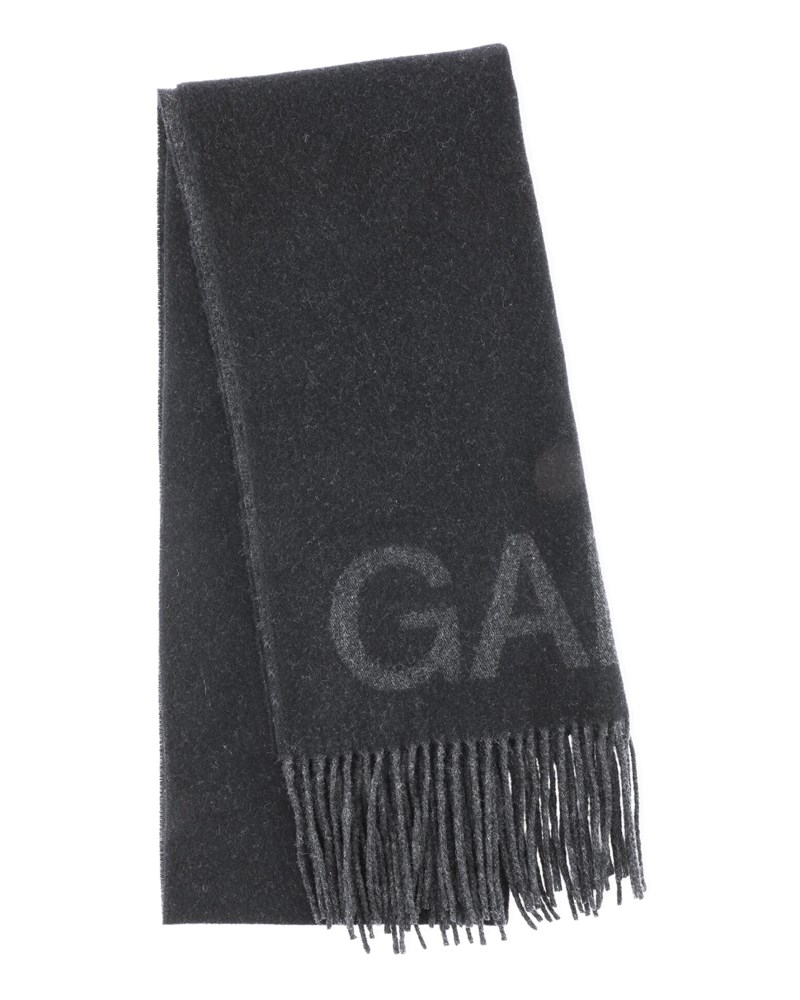 Halsduk wool mix svart 1