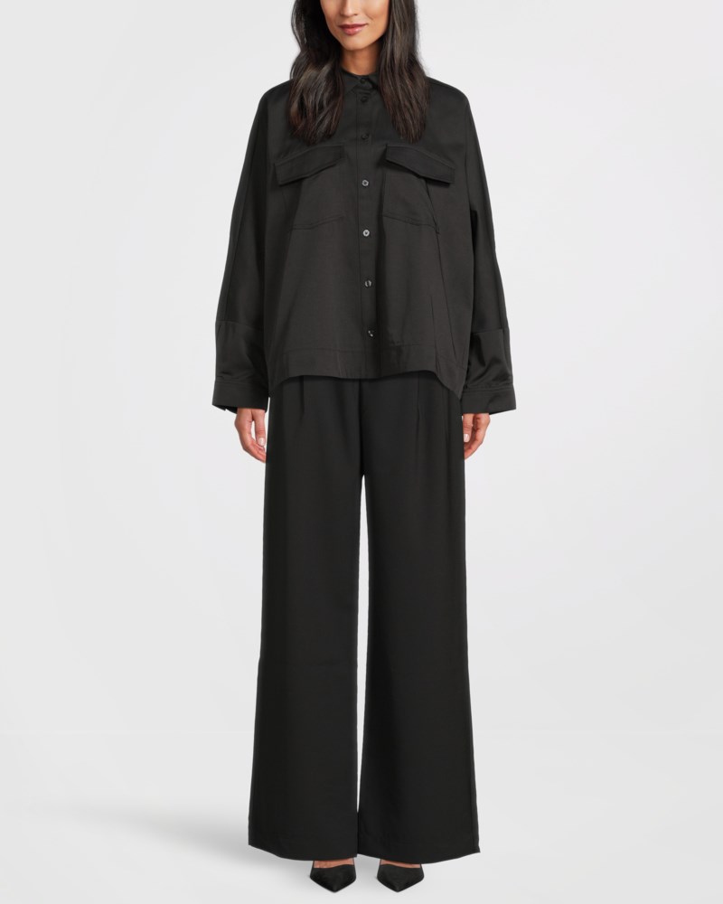 Overshirt kaia svart 2
