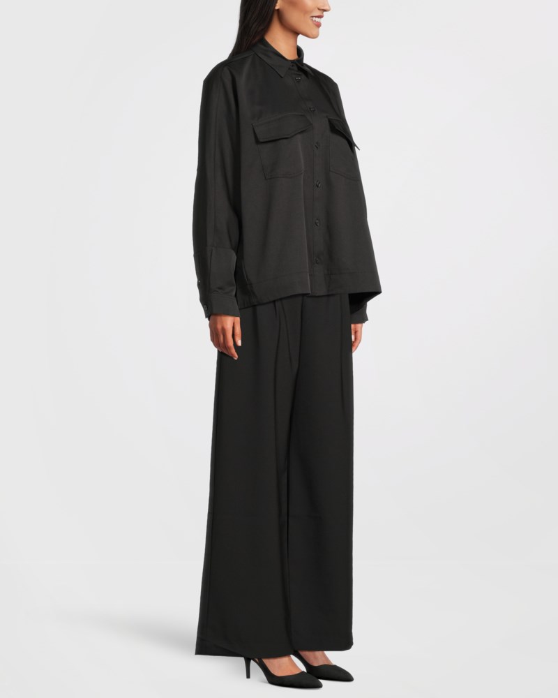Overshirt kaia svart 3