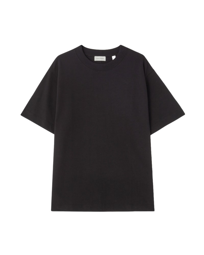 T-shirt oversized cotton svart 1