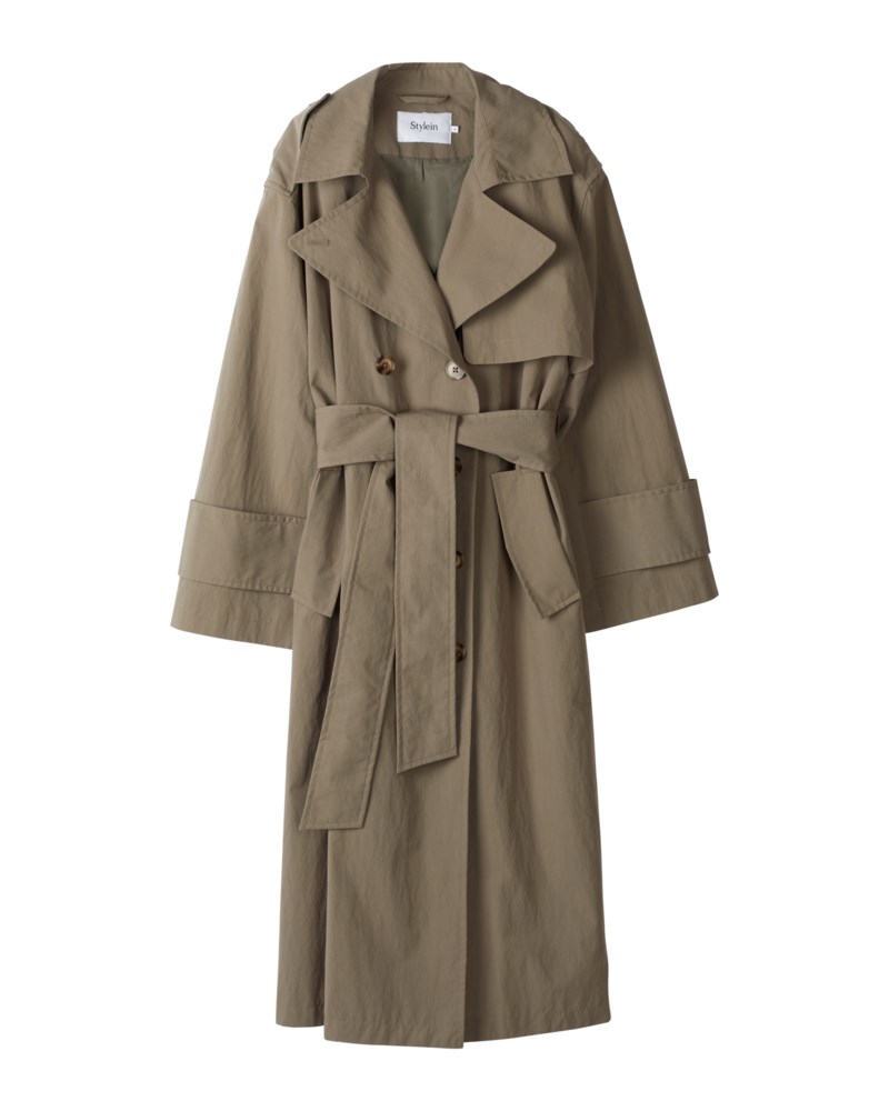 Trenchcoat siena mud 1