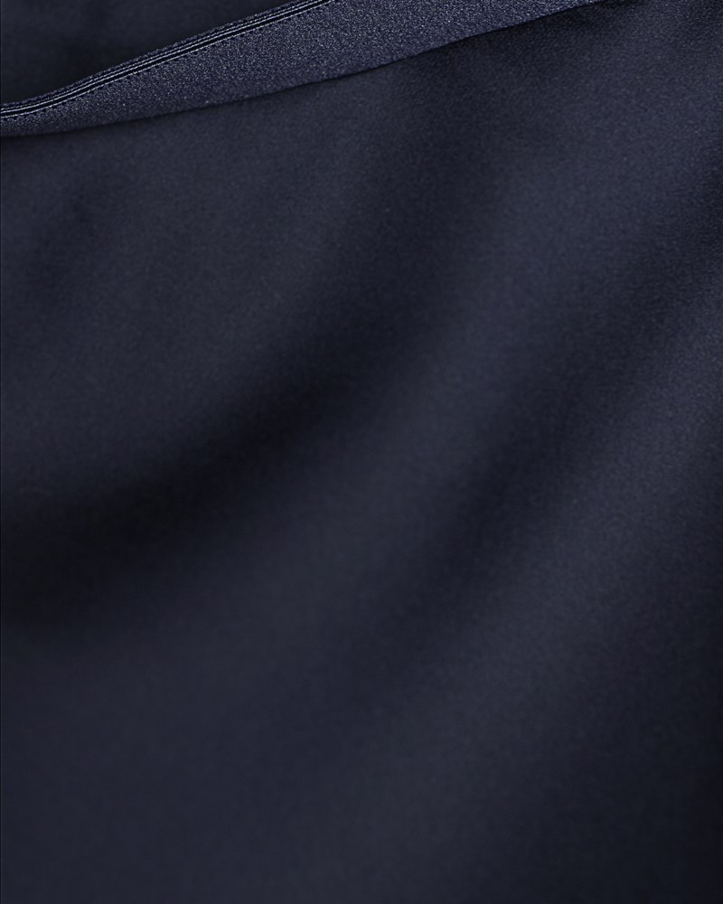 Kjol hana long midnight blue 5