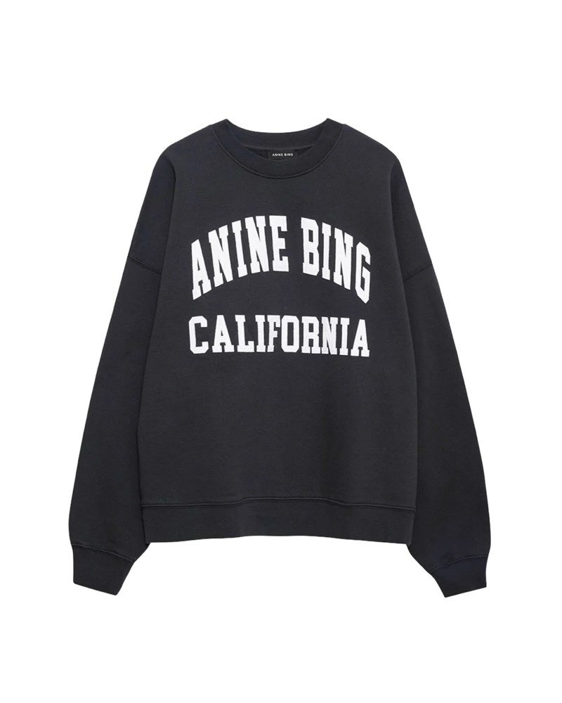 Sweatshirt miles ab california washed black 1