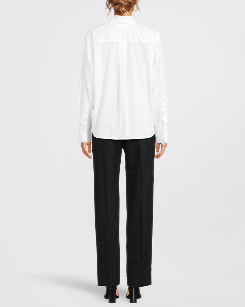 Victoria Beckham Skjorta cropped long sleeve dam – bild 4