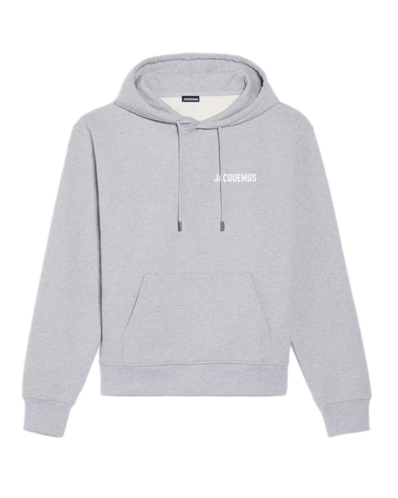 Hoodie le sweatshirt jacquemus grå 1