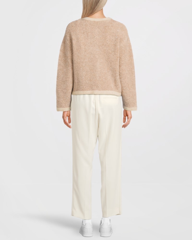 Cardigan carly wool blend beige 4