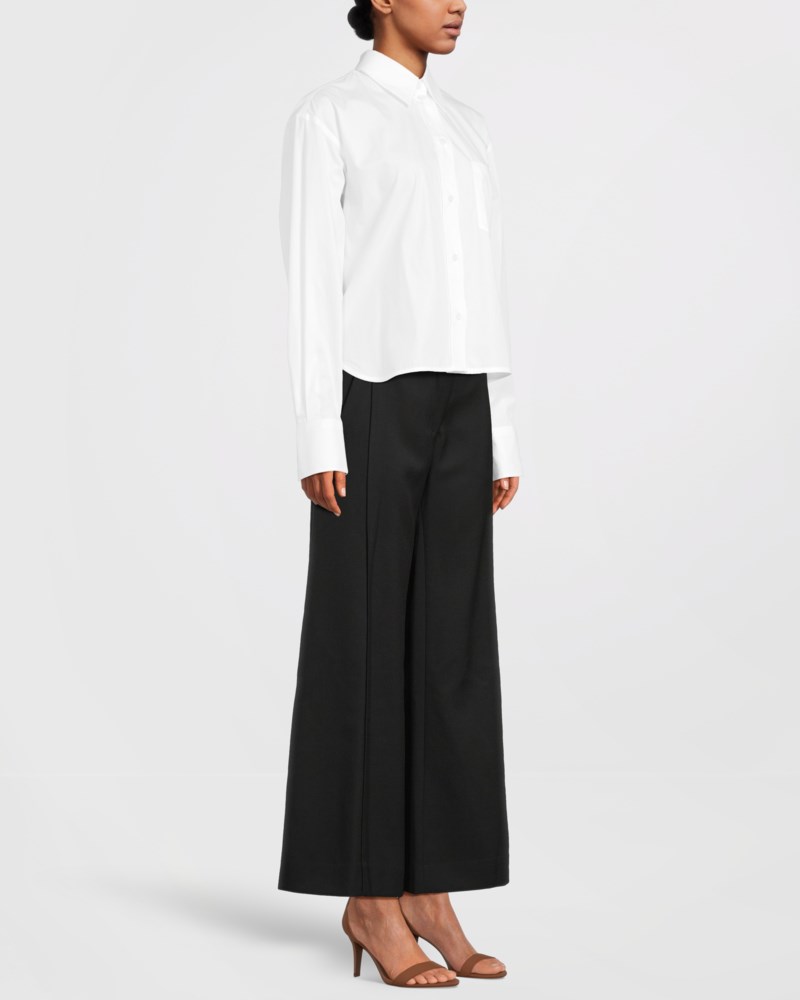Skjorta croppd long sleeve 3