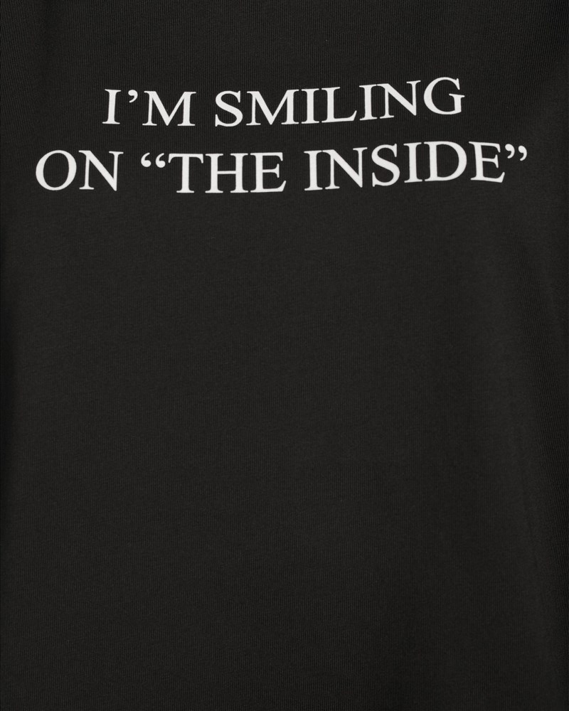 T-shirt slogan svart 5