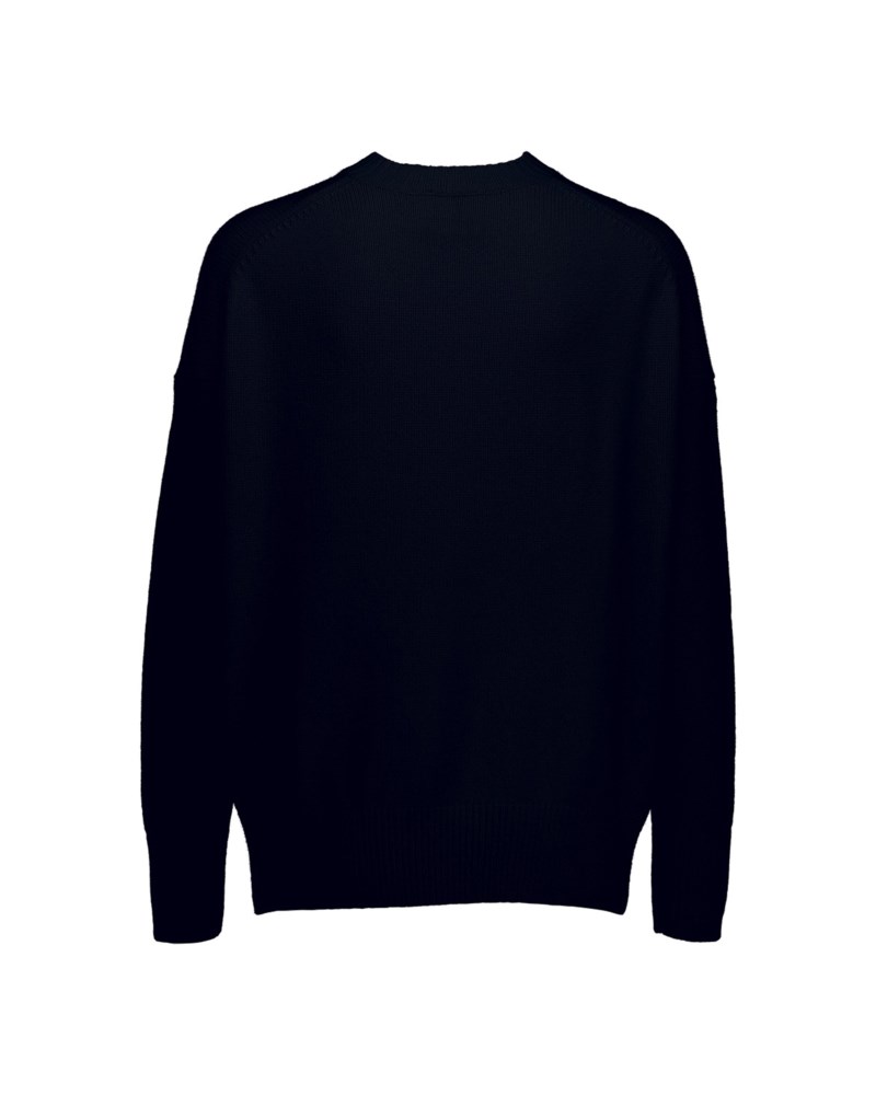 Tröja rd-sweater 1/1 marin 2