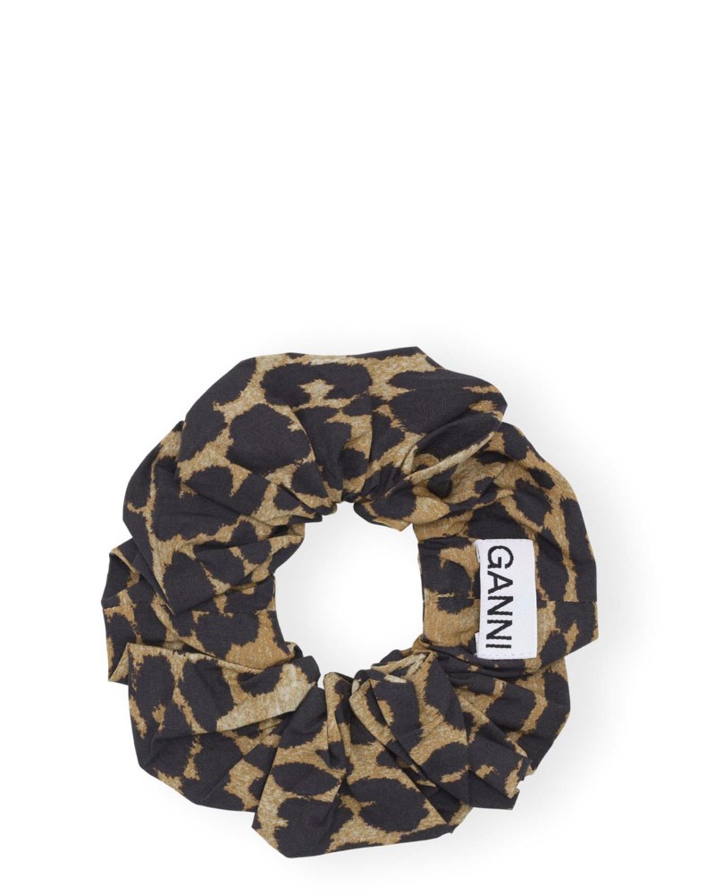 Hårsnodd printed leopard 1