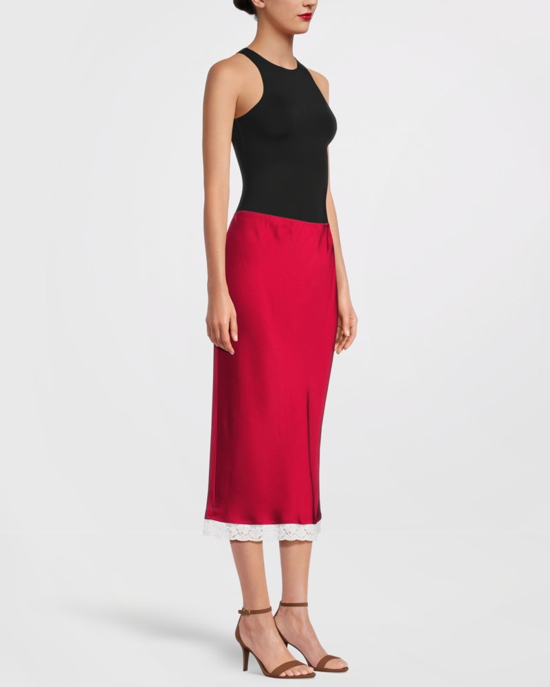 Kjol lace trim slip 3