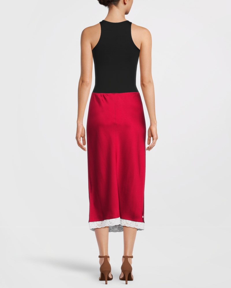 Kjol lace trim slip 4