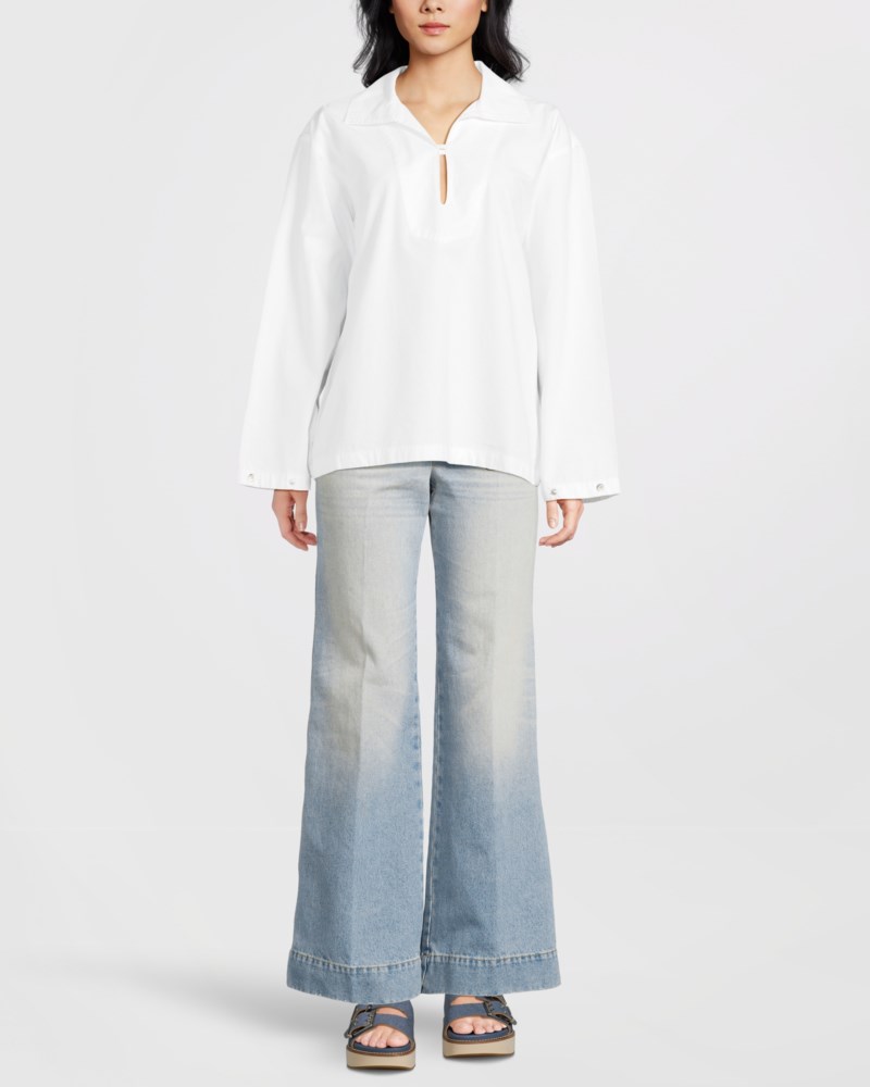 Topp tab detail denim 2