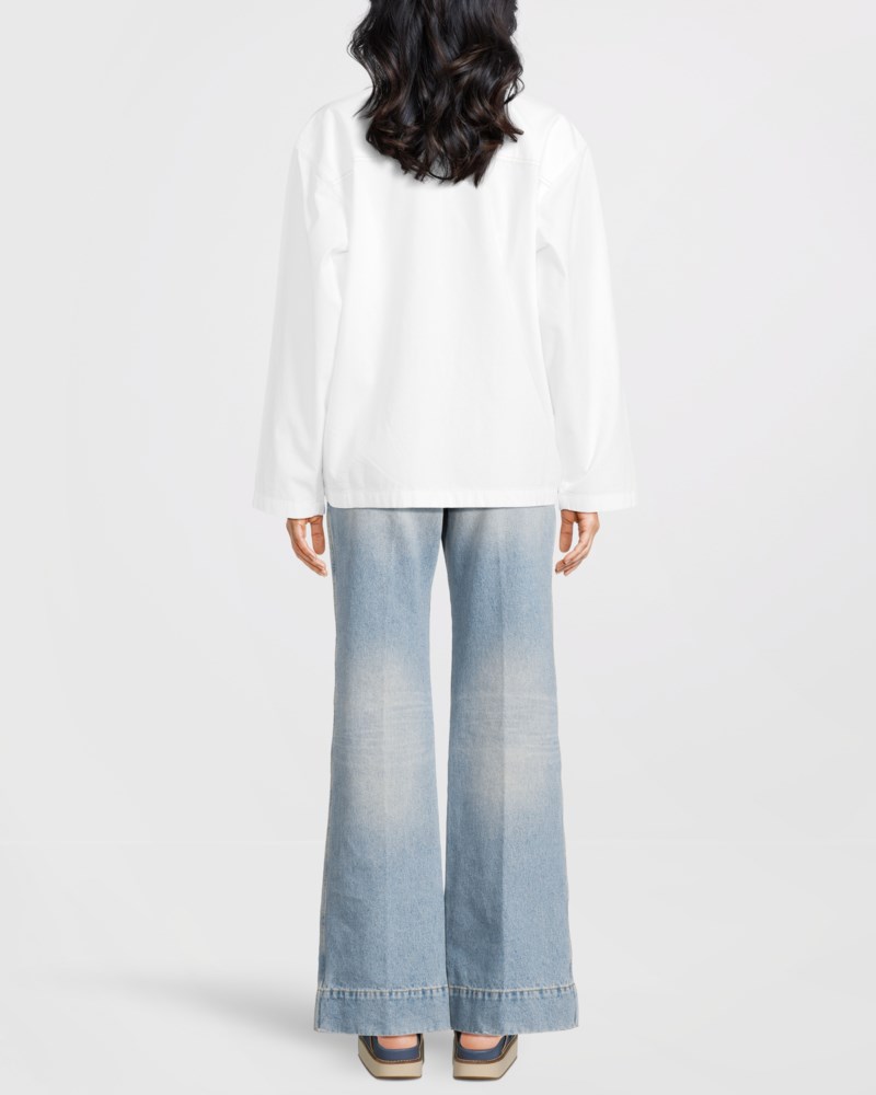 Topp tab detail denim 4