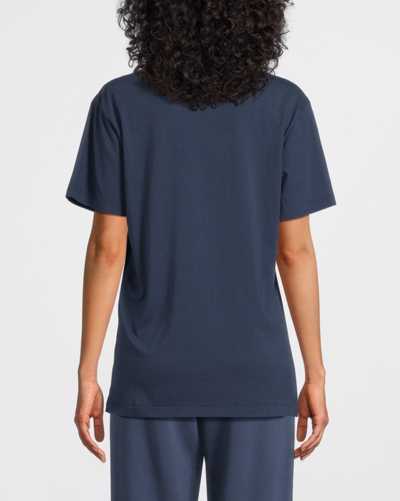 T-shirt lili framed monogram dark blue 4