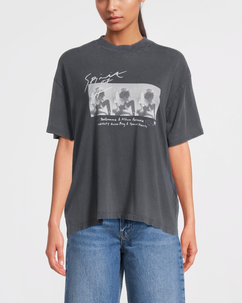 T-shirt ashton concert washed black 2