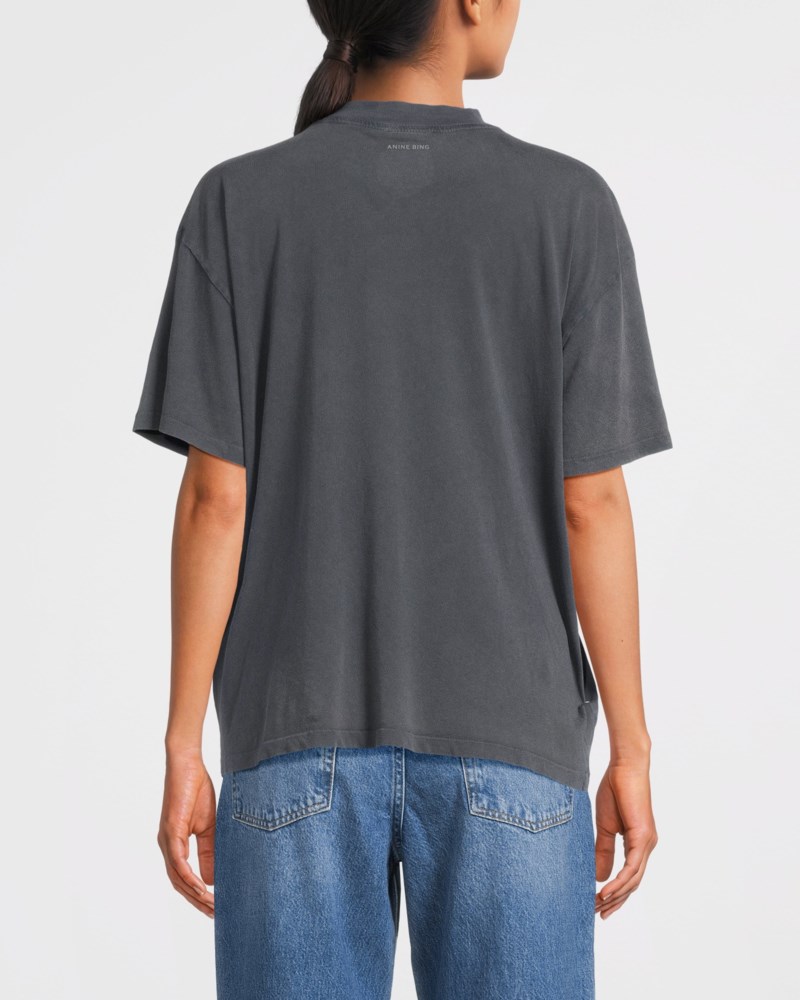T-shirt ashton concert washed black 4