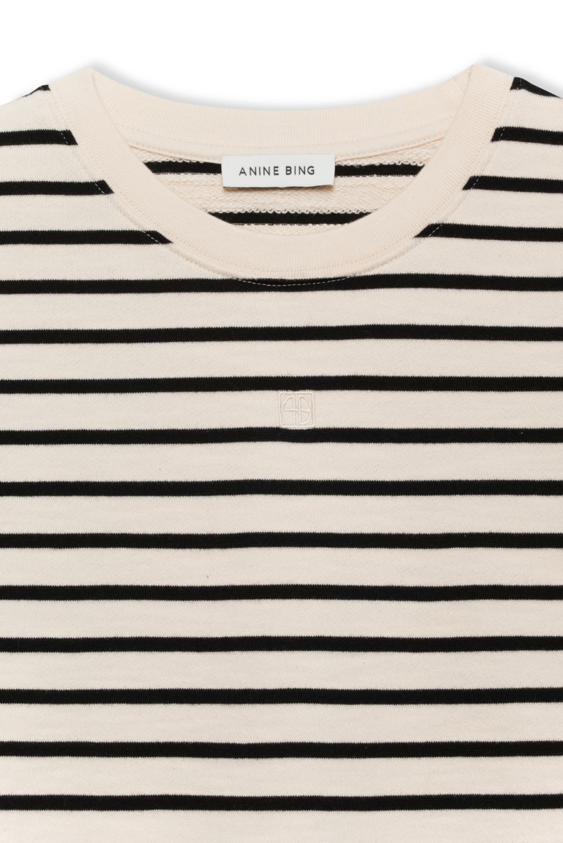 T-shirt myers cropped stripe 2