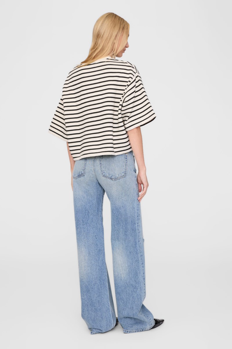 T-shirt myers cropped stripe 4