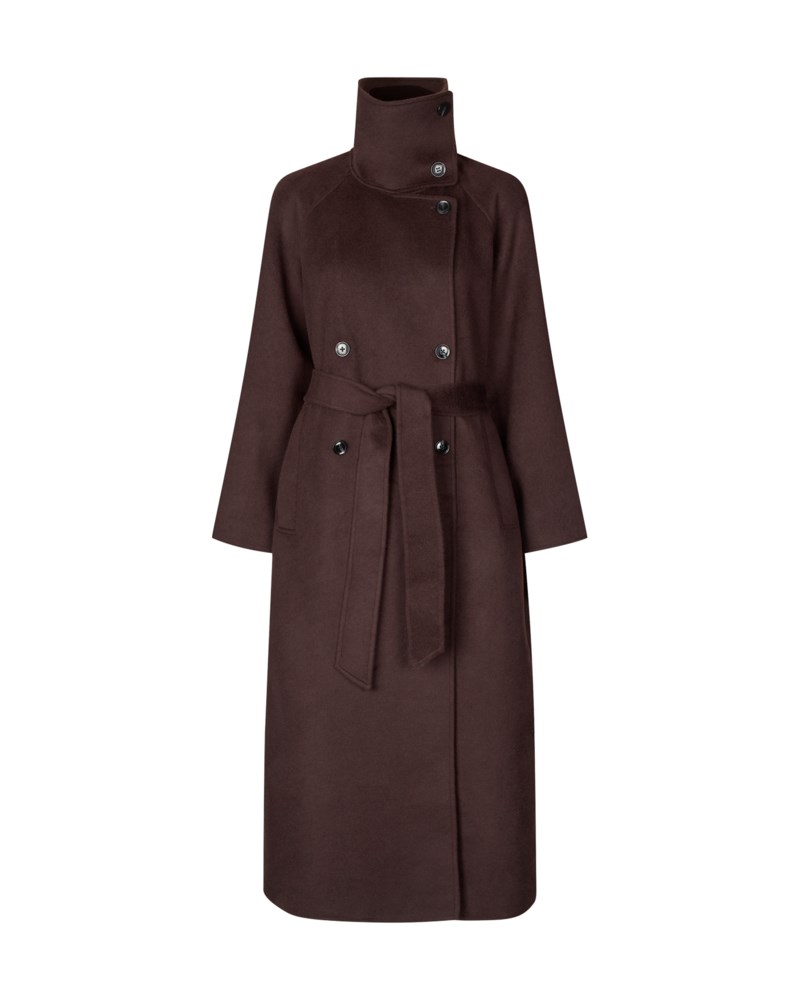Sahanne coat 15772 black coffe