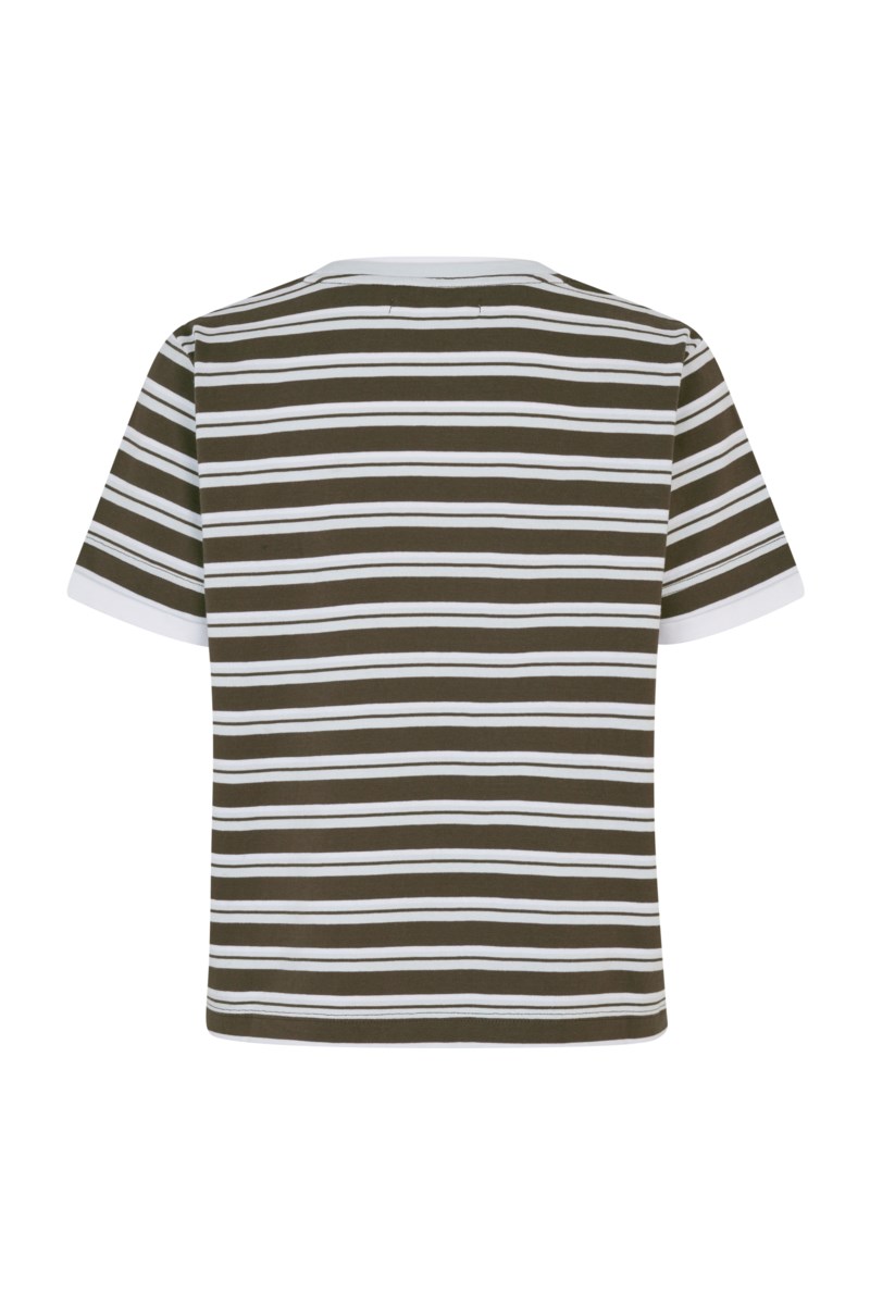 T-shirt sacamina turkish coffee stripe 4