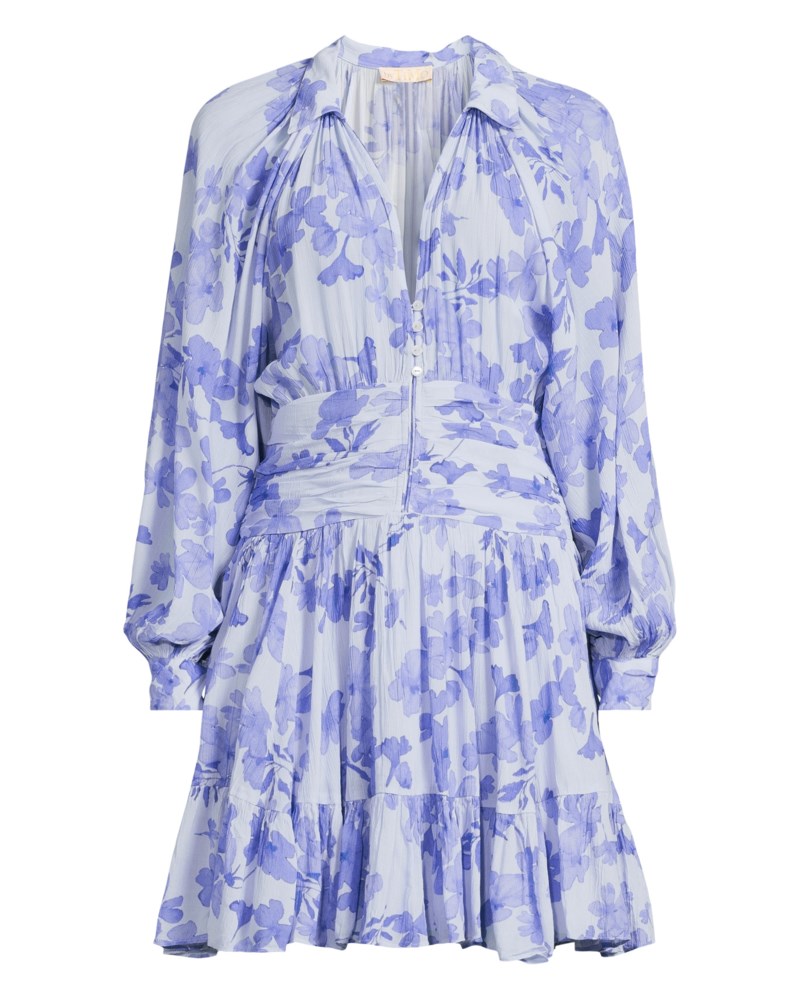 Klänning chiffon mini skye blue 1
