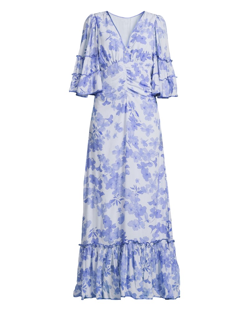 Klänning chiffon gown skye blue 1