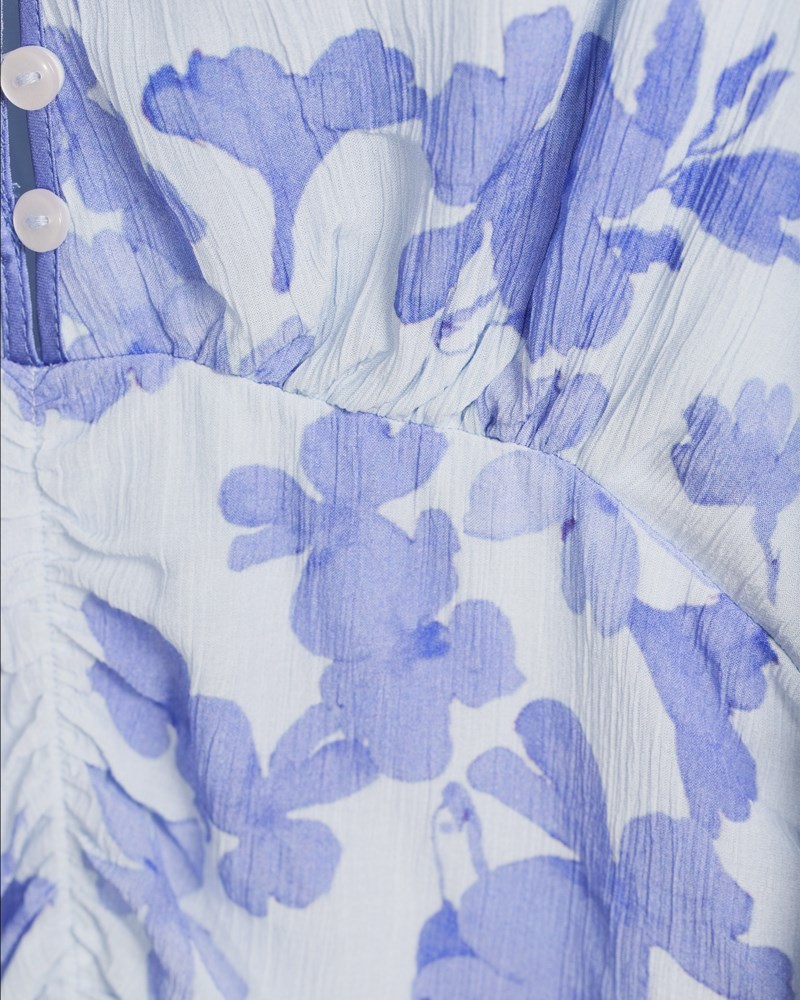 Klänning chiffon gown skye blue 5