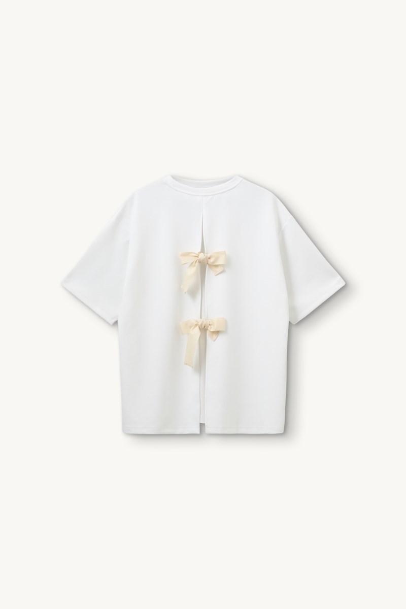 Blus tg bow vit 2