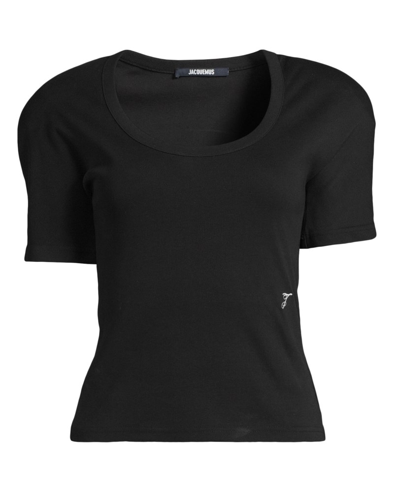 T-shirt le ovalo mc svart 1