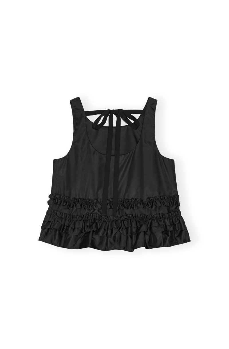 Topp duchesse nylon open back frill 2