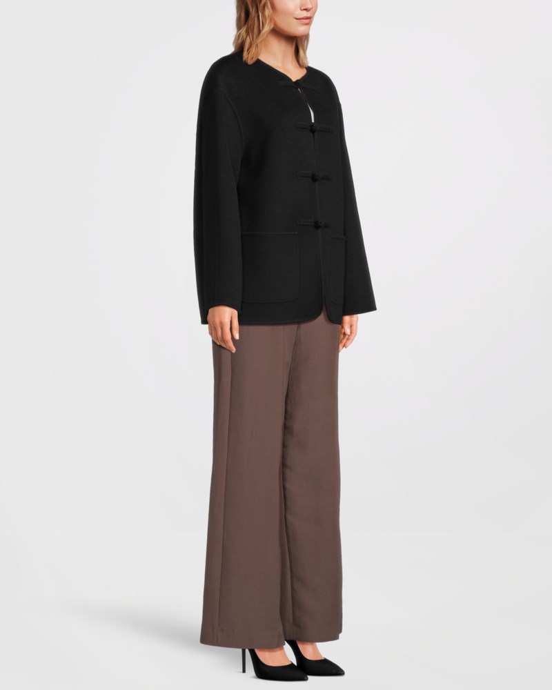 Jacka mandarin double-faced wool 3