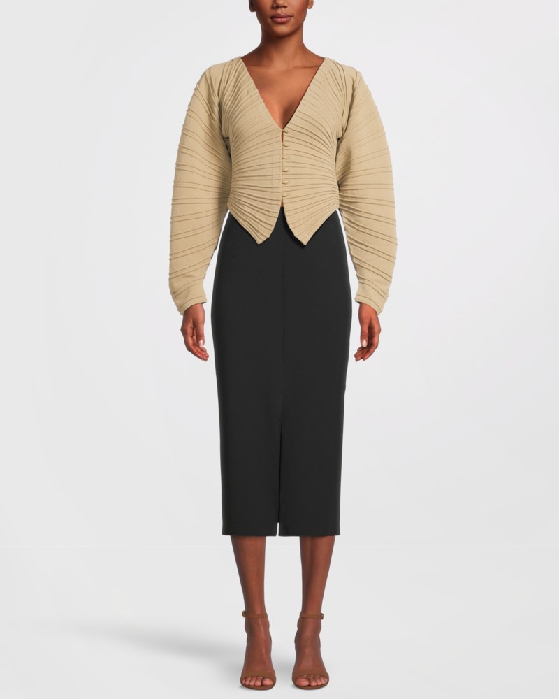 Cardigan blair knit nutmeg 2