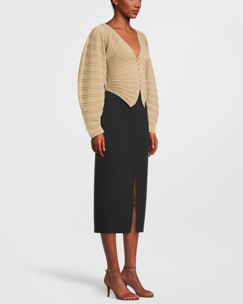 Cardigan blair knit nutmeg 3