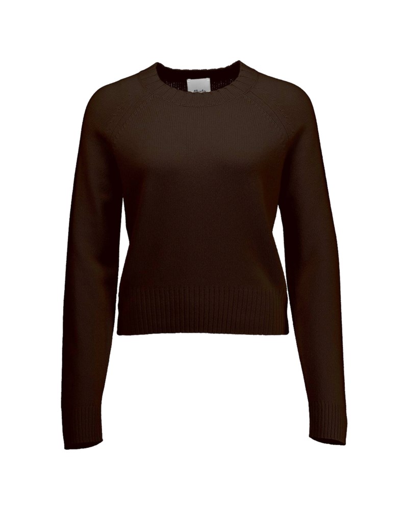 Tröja rd-sweater 1/1 brun 1