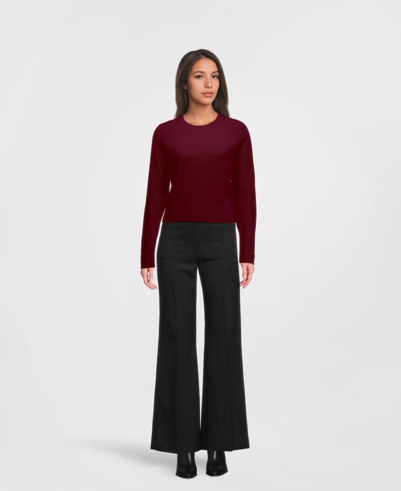 Tröja rd-sweater 1/1 brun 3