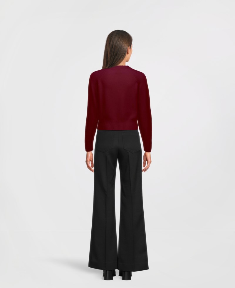 Tröja rd-sweater 1/1 brun 4