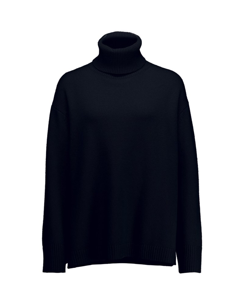 Turtleneck sweater 1/1 regular marin 1