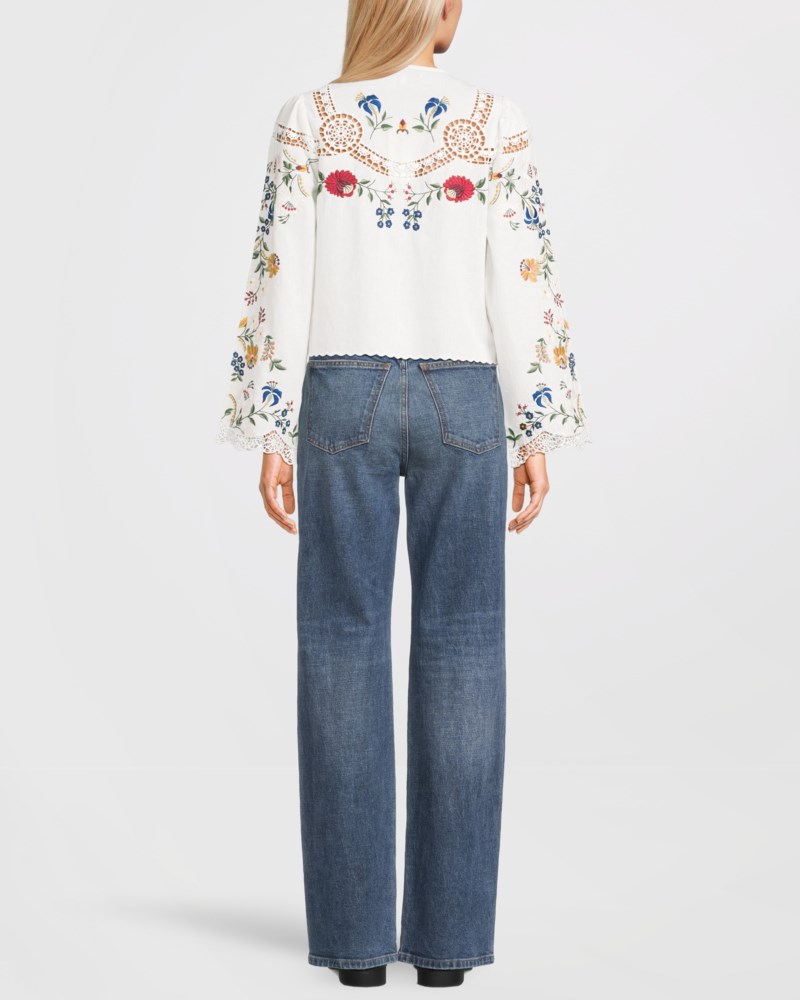 Blus celia embroidery l slv cream 4