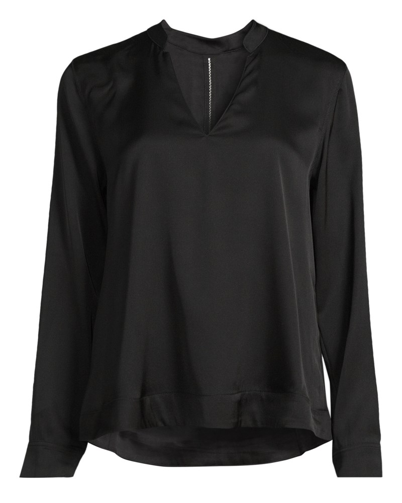 Blus alice silk svart 1