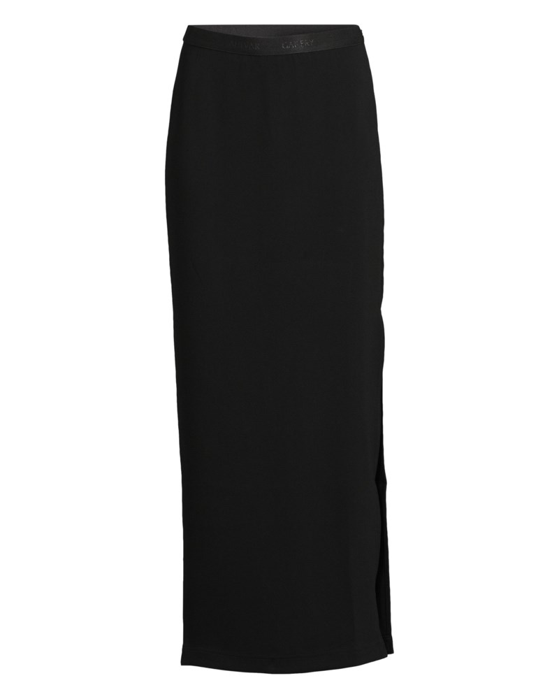 Kjol hana long pencil svart 1